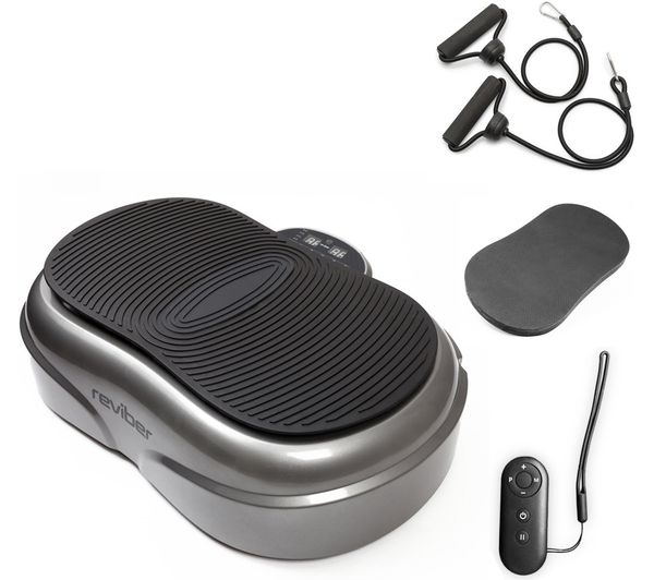 An image of REVIBER Fusion Vibration Plate Exerciser - Grey