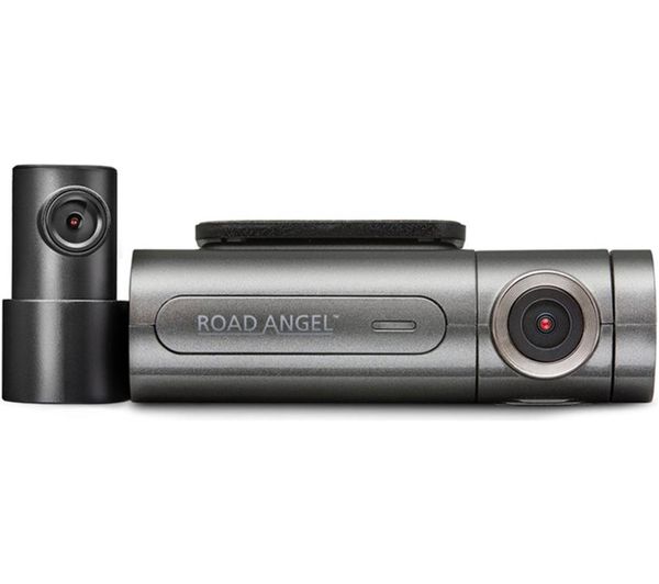 An image of ROAD ANGEL Halo Pro Deluxe Quad HD Front & Full HD Rear Dash Cam with SD card & Hardwiring Kit - Black