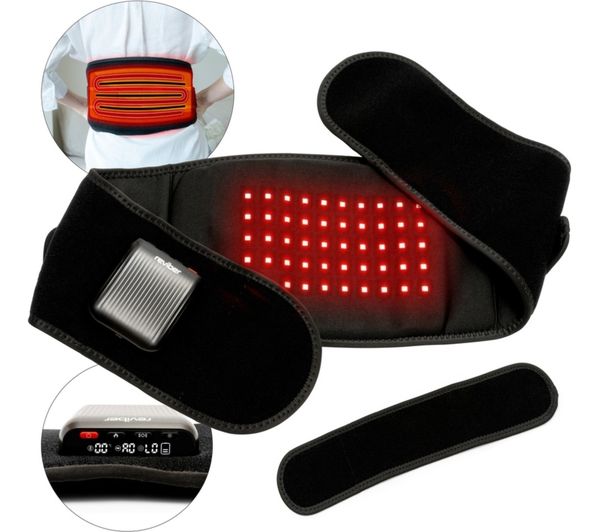 An image of REVIBER Infrared Heat Therapy Back Belt - Black