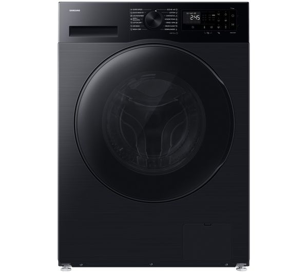 An image of SAMSUNG Series 5 AI Energy WD90HG5U34BBEU WiFi-enabled 9 kg Washer Dryer - Black