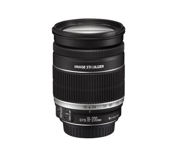 CANON EF-S 18-200 mm f/3.5-5.6 IS Telephoto Zoom Lens