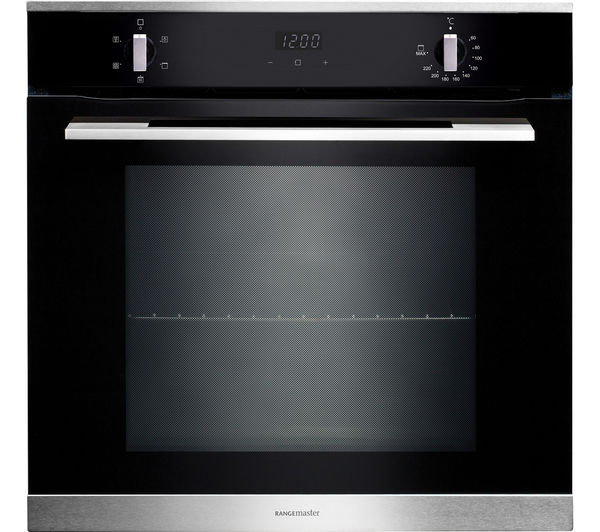 RANGEMASTER RMB605BL/SS Electric Oven - Black, Black