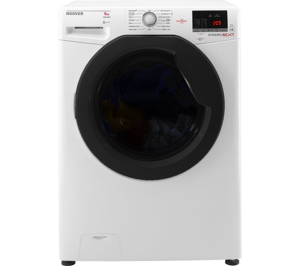 HOOVER Dynamic Next DXOC69AFN NFC 9 kg 1600 Spin Washing Machine – White, White