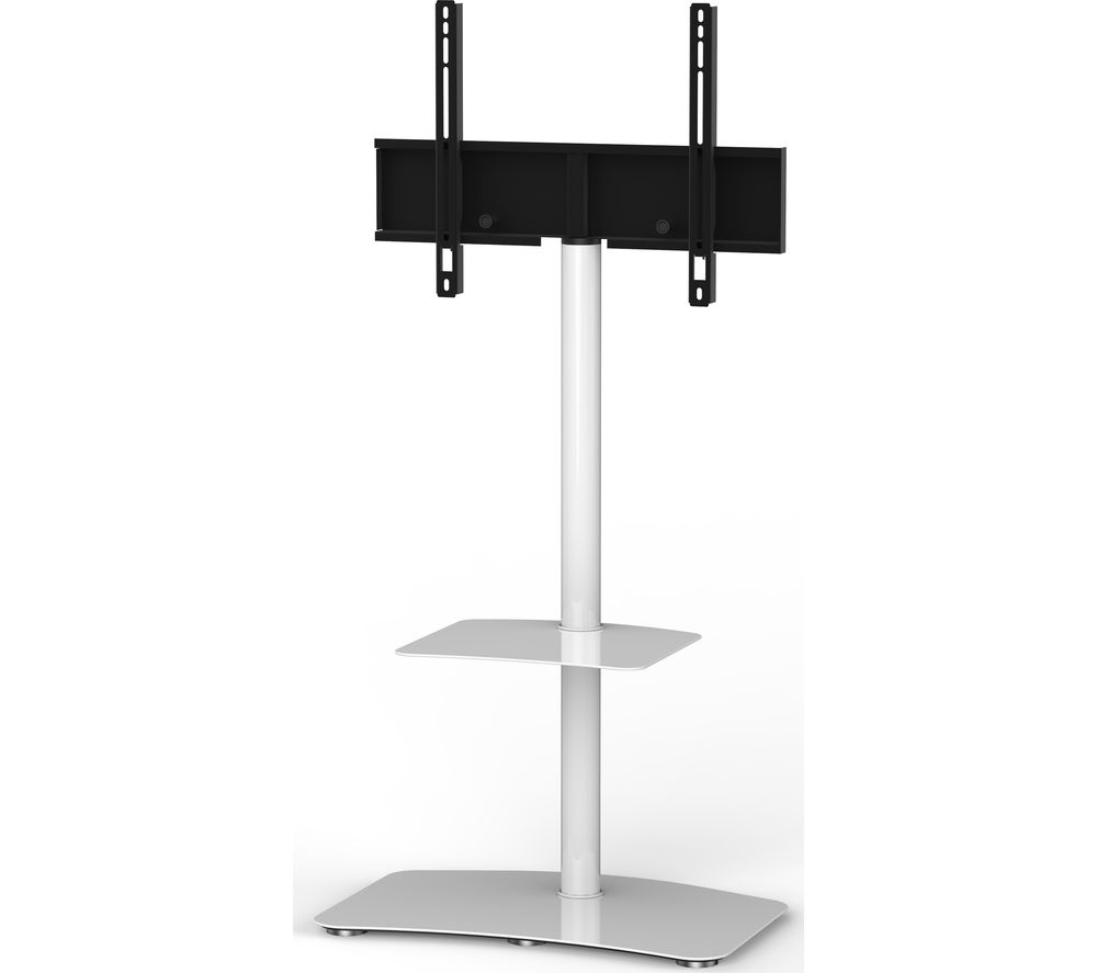 SONOROUS Tall Contemporary PL2810-WHT 650 mm TV Stand with Bracket review