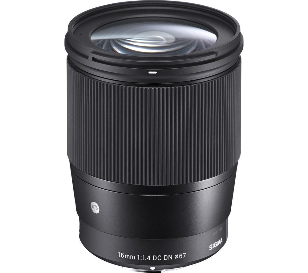 SIGMA 16 mm f/1.4 DC DN C Wide-angle Prime Lens specs