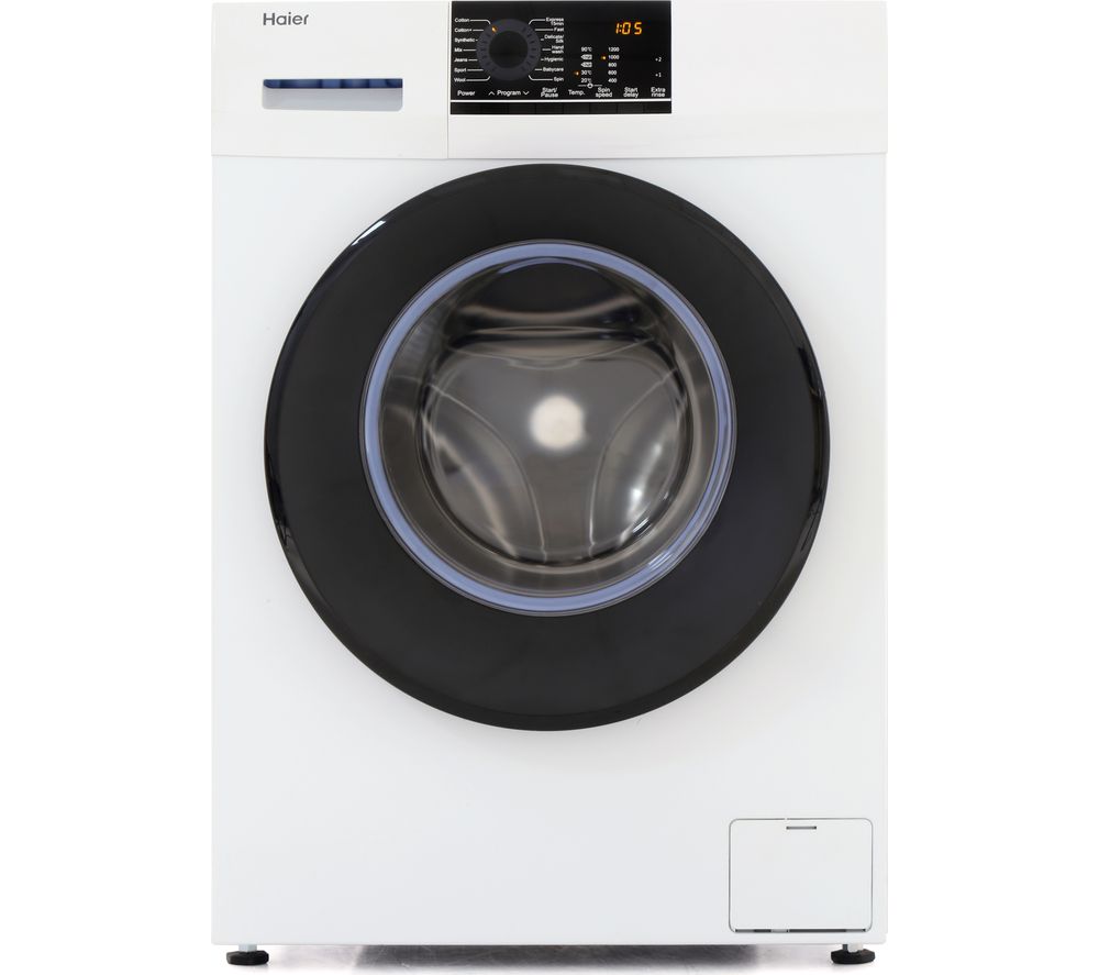 HAIER HW70-14829 7 kg 1400 Spin Washing Machine – White, White