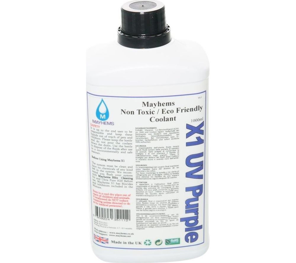 MAYHEMS X1 Premixed Liquid Coolant - UV Purple, Purple