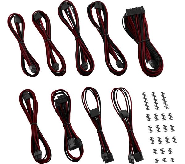 Classic ModMesh C-Series RMi & RMx Power Cable Kit - Black & Red