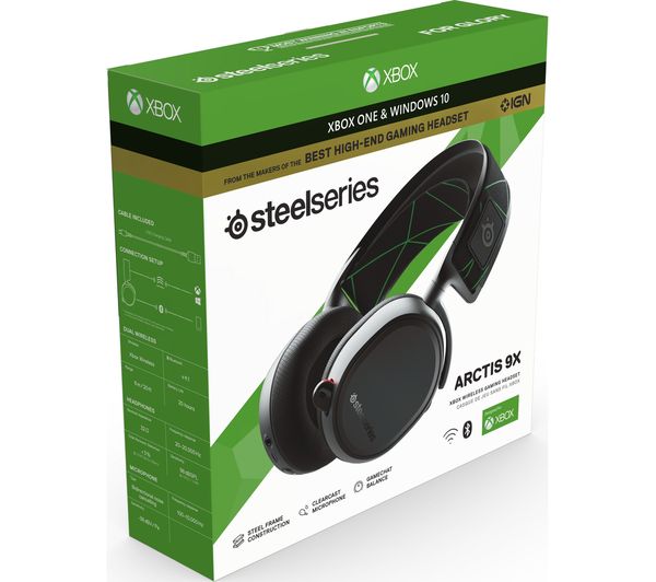 steelseries arctis 9x wireless 7.1 gaming headset