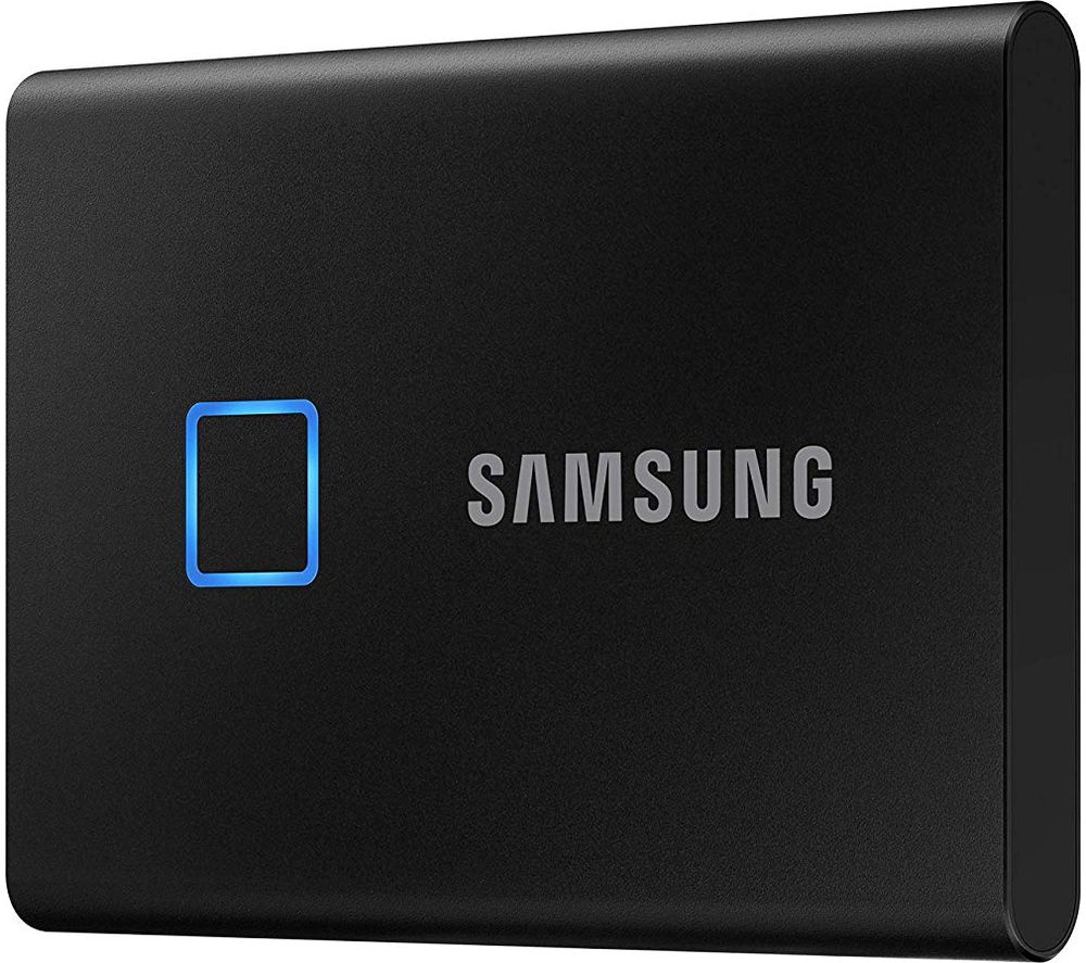 SAMSUNG T7 Touch External SSD - 2 TB, Black