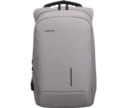 KS3149W-LG 15.6" Laptop Backpack - Light Grey