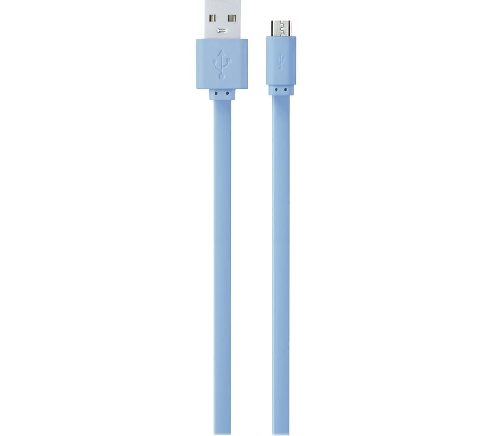Slim Series CAB343-BBL USB to Micro USB Cable - 1 m