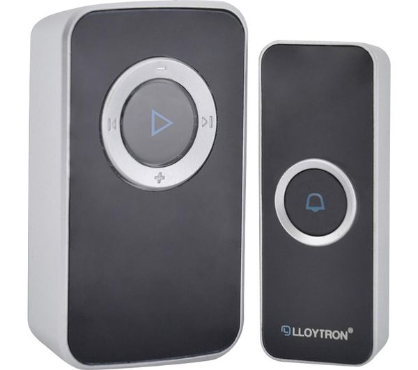 Lloytron Mip3 B7032bk Doorbell Chime Black