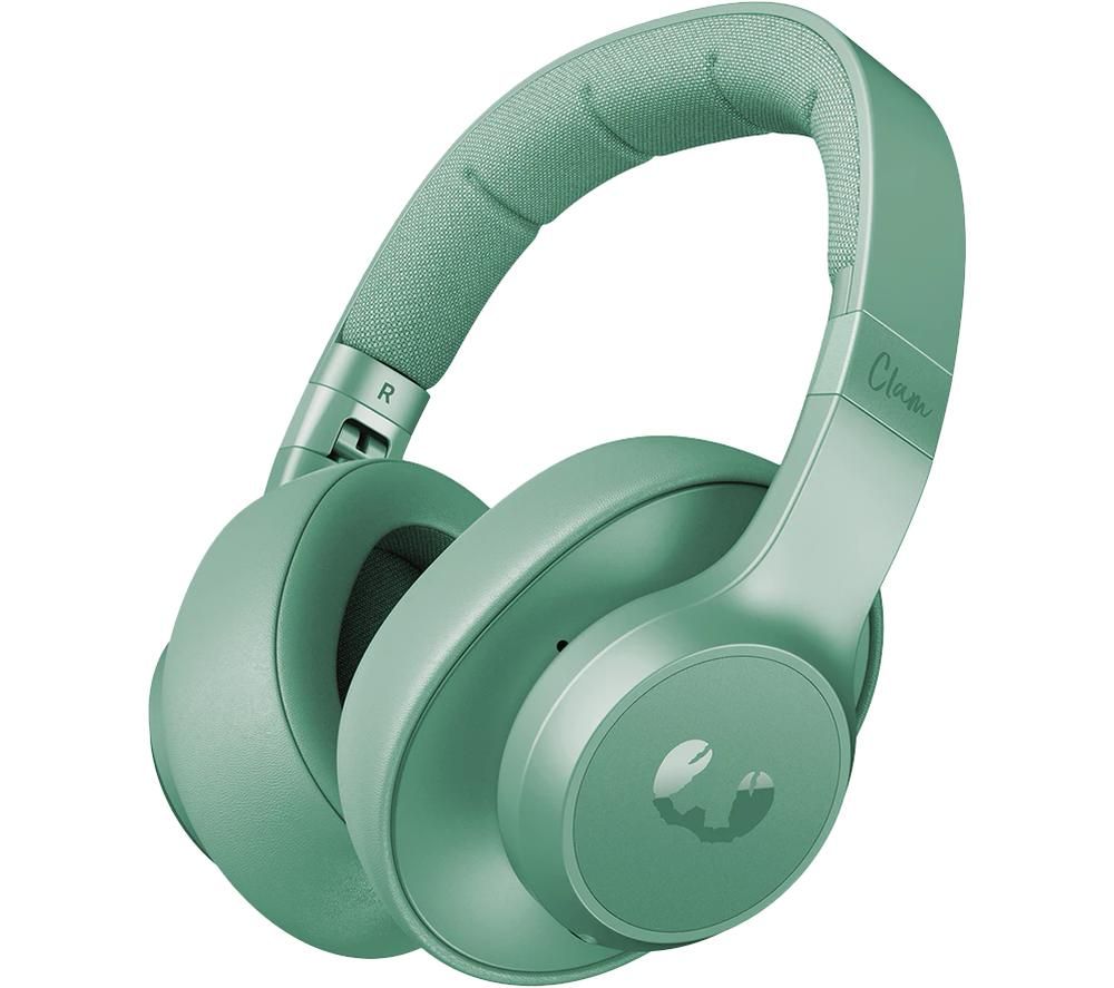 Clam ANC Wireless Bluetooth Noise-Cancelling Headphones - Green