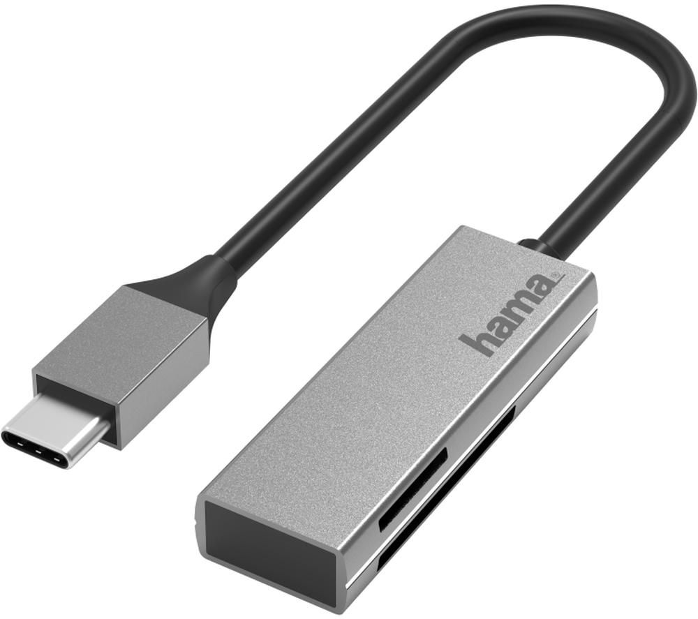 HAMA 00200131 USB Type-C Memory Card Reader
