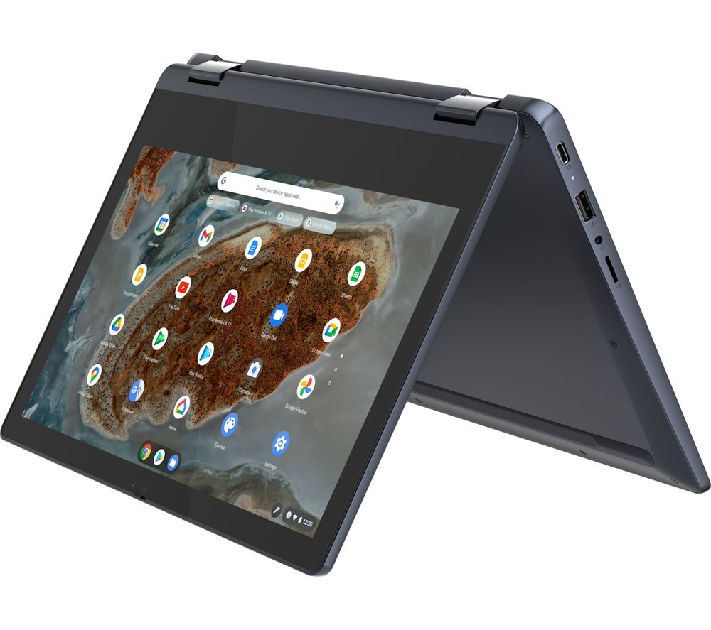 LENOVO IdeaPad Flex 3 11.6" 2 in 1 Chromebook - MediaTek MT8183, 64 GB eMMC, Blue