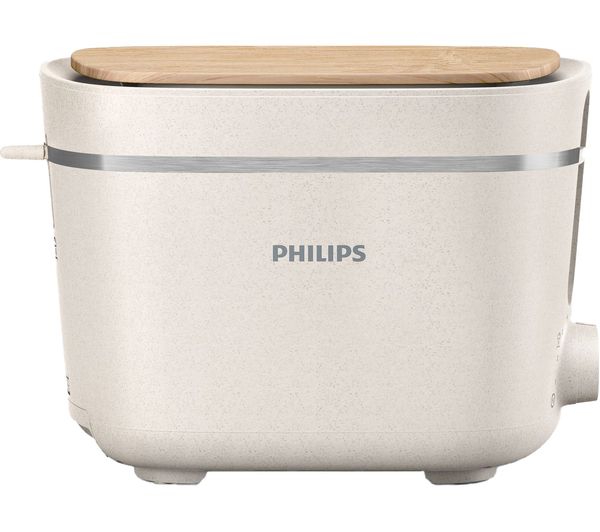 Image of PHILIPS Eco Conscious HD2640/11 2-Slice Toaster - White