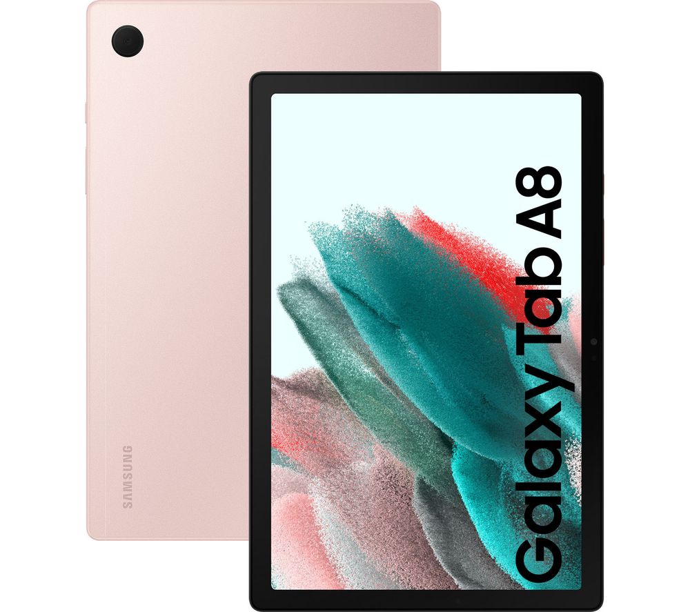 SAMSUNG Galaxy Tab A8 10.5" Tablet - 64 GB, Pink Gold