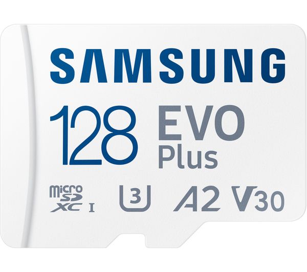 Image of SAMSUNG EVO Plus Class 10 microSDXC Memory Card - 128 GB