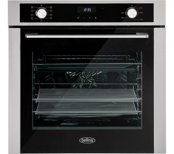 Image of BELLING BI603MFC Electric Oven - Stainless Steel