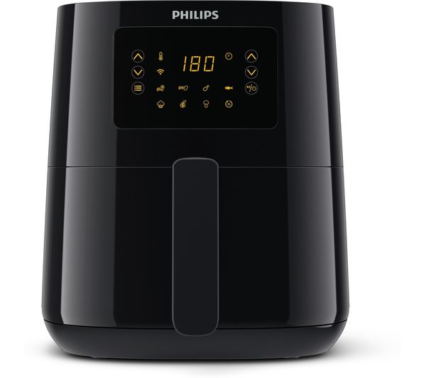 Image of PHILIPS HD9255/90 Air Fryer - Black