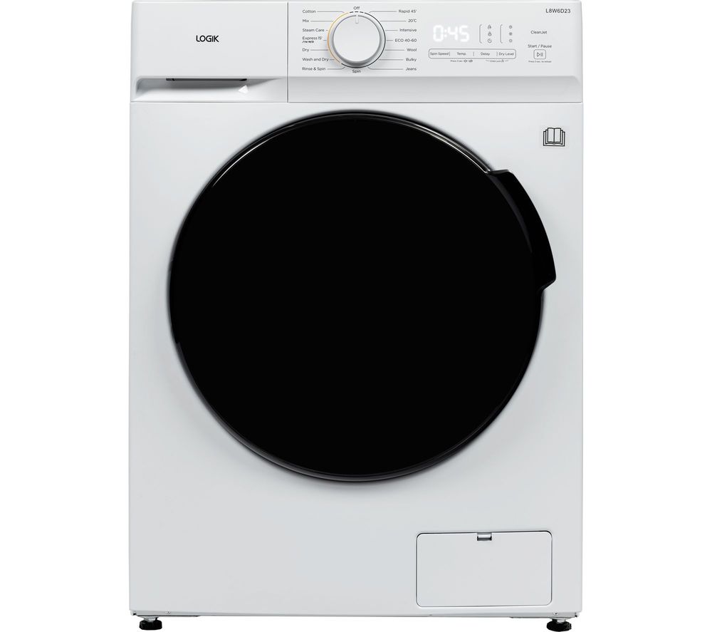 L8W6D23 8 Kg Washer Dryer - White