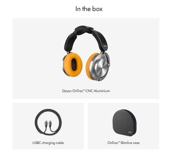DYSON OnTrac™ Wireless Bluetooth Noise-Cancelling Headphones - CNC