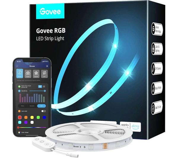 Govee H615a Rgb Smart Indoor Led Lightstrip 5 M