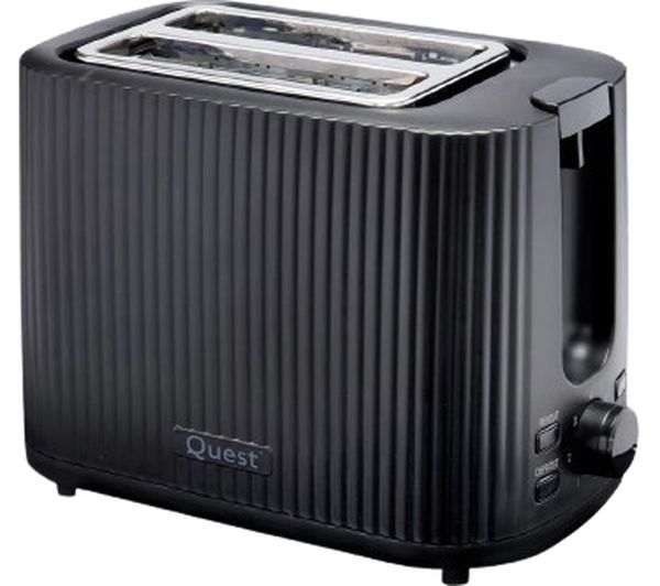 QUEST 32029 2-Slice Toaster - Black