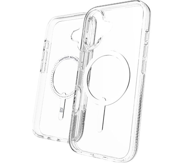 An image of ZAGG Crystal Palace Snap iPhone 17 Case - Clear