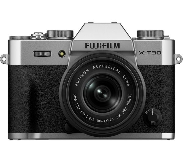 Fujifilm X T30 Iii Mirrorless Camera With Fujinon Xc 13 33 Mm F 35 63 Ois Lens Silver Fujifilm X T30 Iii Mirrorless Camera With Fujinon Xc 13 33 Mm F 35 63 Ois Lens Silver