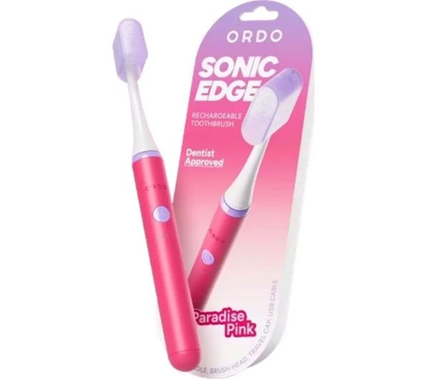 An image of ORDO Sonic Edge Electric Toothbrush - Paradise Pink