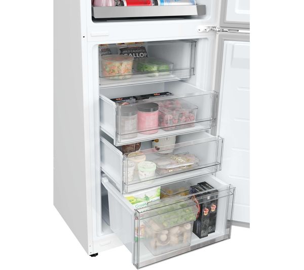 HOOVER HONCQ3T518ENWK 50/50 Fridge Freezer - White - 34006133