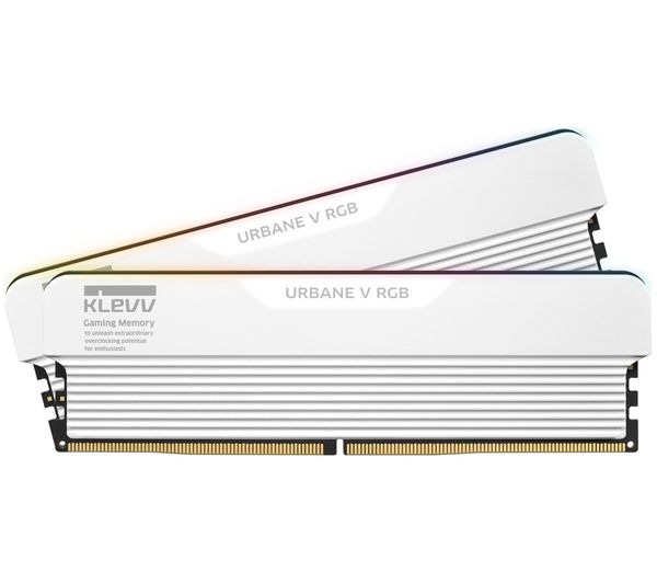 An image of KLEVV URBANE V RGB 32 GB DDR5 6400 MHz PC RAM - 2 x 16 GB
