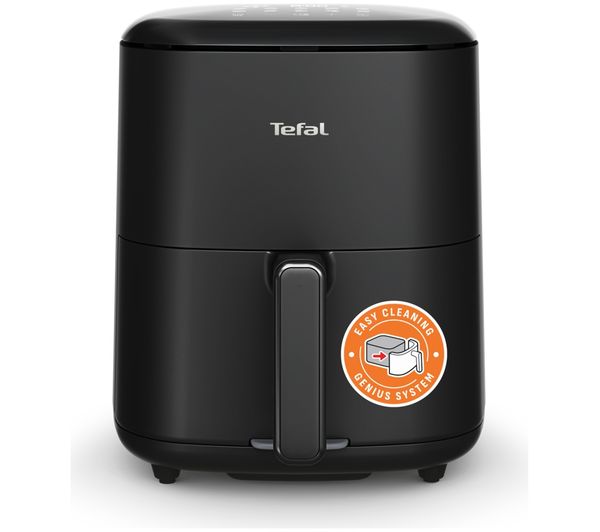 An image of TEFAL Single Ingenio Max Air Fryer - Black