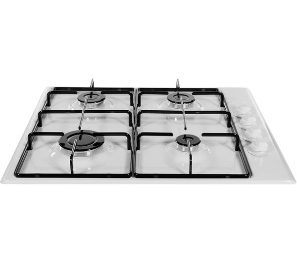 Buy ESSENTIALS CGHOBW16 Gas Hob - White | Free Delivery | Currys