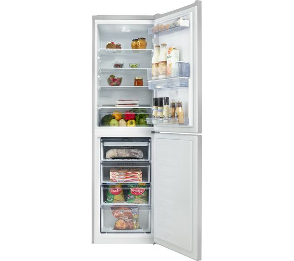 Buy BEKO CXFP1582DS 50/50 Fridge Freezer - Silver | Free Delivery | Currys