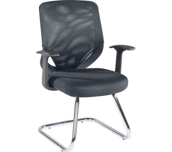 ALPHASON Atlanta Visitor Chair - Black, Black