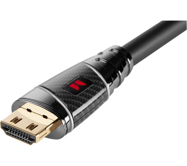 MONSTER Black Platinum Ultimate High Speed MC BPL UHD-5m WW HDMI Cable with Ethernet - 5 m, Black