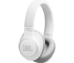 JBL Live 650BTNC LIVE650BTNCWHT Wireless Bluetooth Earphones - White