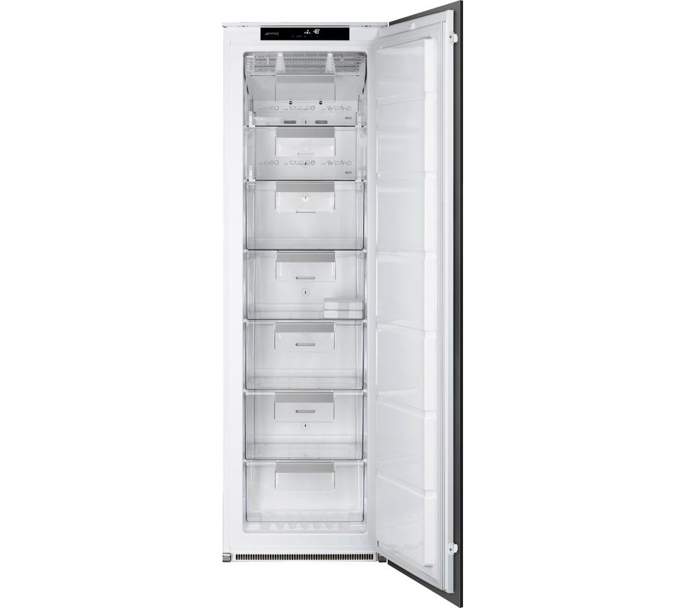 SMEG UKS8F174NF Integrated Tall Freezer - Sliding Hinge