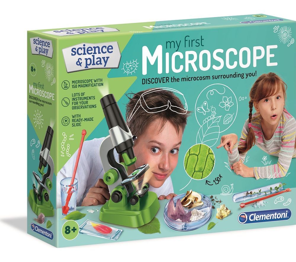 SCIENCE & PLAY My First Microscope Set