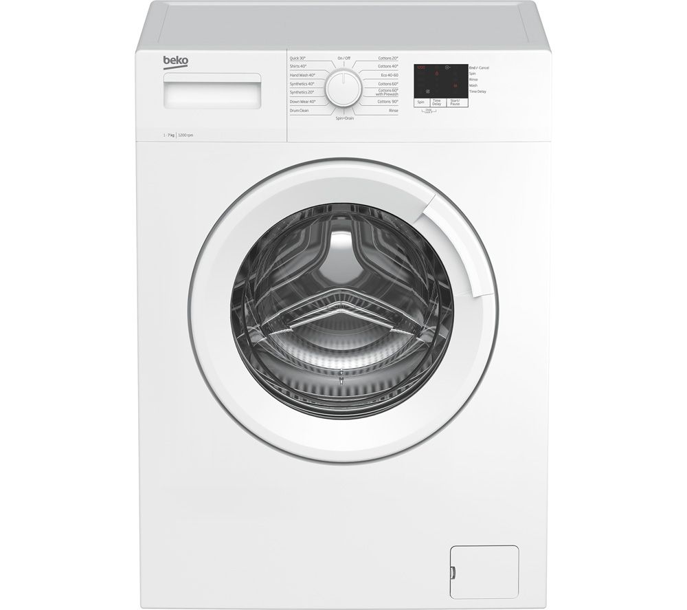 BEKO WTK72012W 7 kg 1200 rpm Washing Machine - White, White