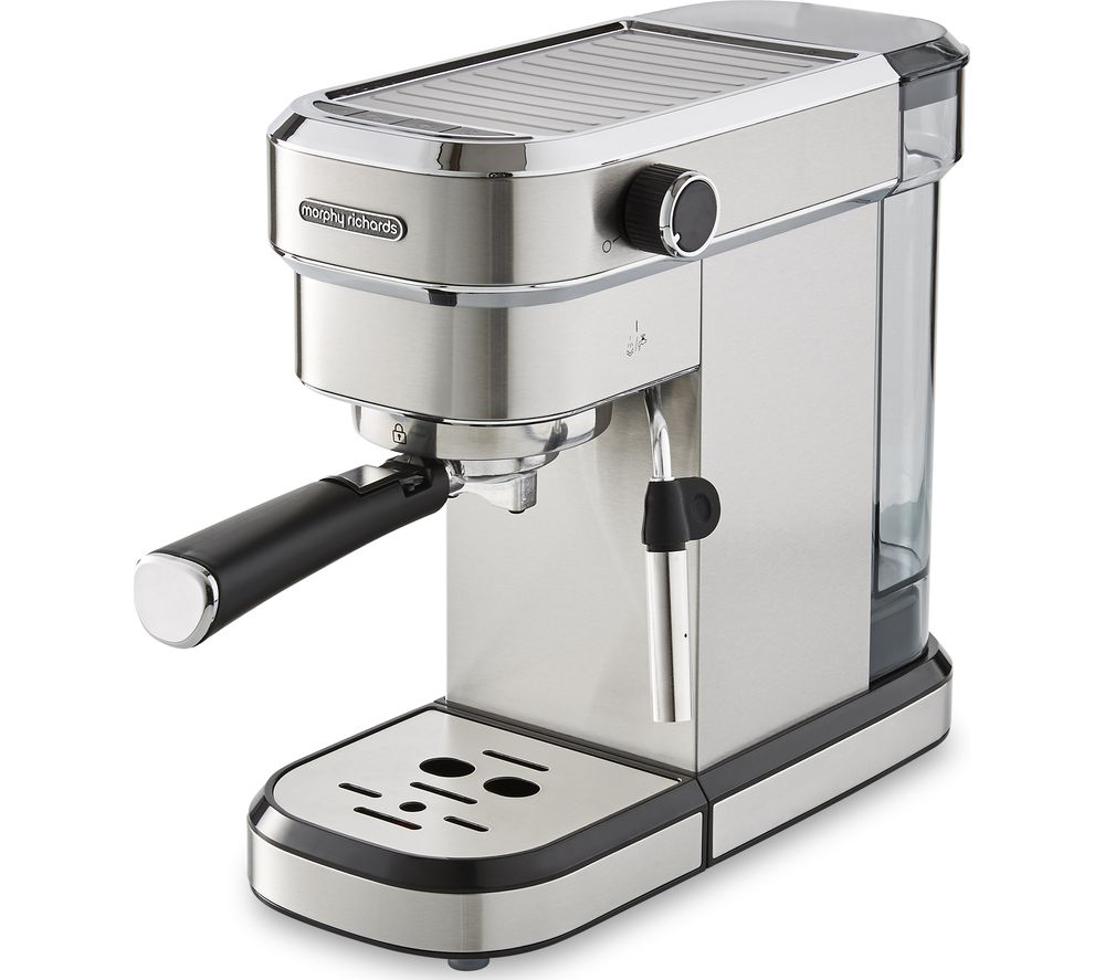 Buy MORPHY RICHARDS 172020 Coffee Machine - Stainless Steel | Free ...