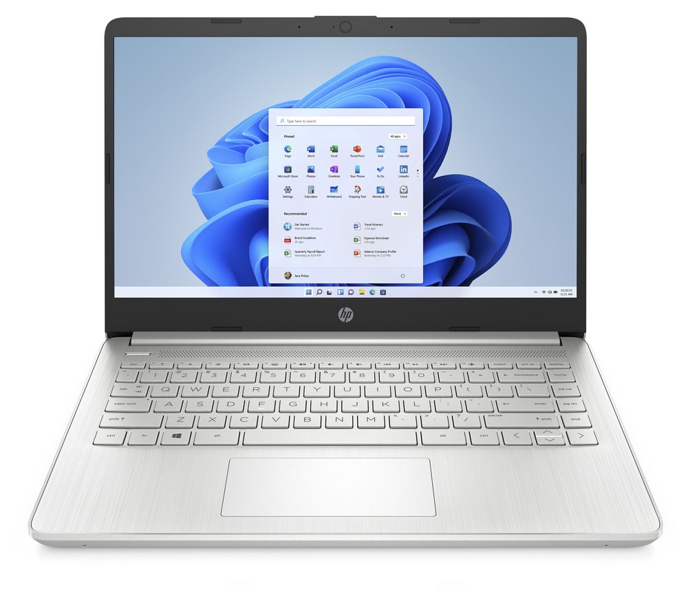 HP 14s-fq0000na 14" Laptop - AMD Ryzen 5, 256 GB, Silver