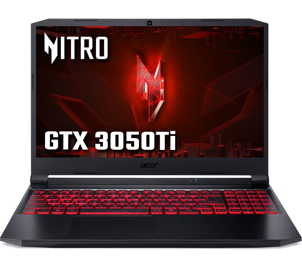 Nitro 5 15.6" Gaming Laptop - Intel® Core™ i5, RTX 3050 Ti, 512 GB SSD