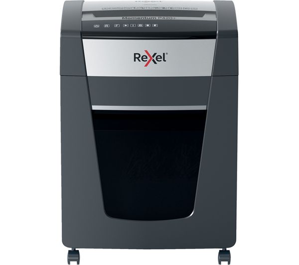 Rexel Momentum P420 Cross Cut Paper Shredder