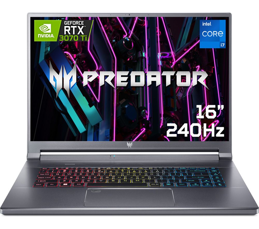 Predator Triton 500SE 16" Gaming Laptop - Intel® Core™ i7, RTX 3070 Ti, 1 TB SSD