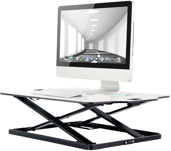 Properav Desk08w Stand Up Desk Workstation White