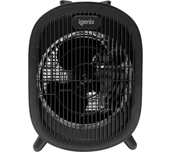 Igenix Ig9022 Portable Hot Cool Fan Heater Black